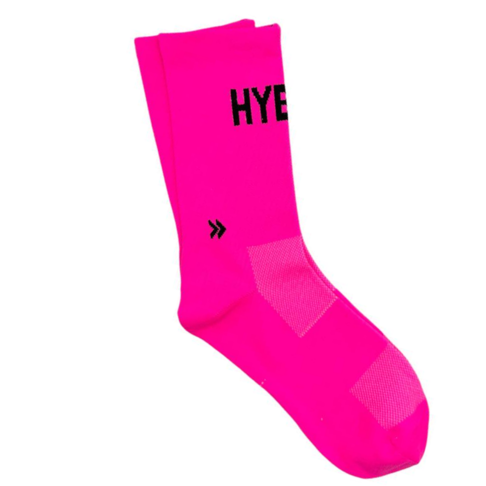 Neon Pink Running Socks