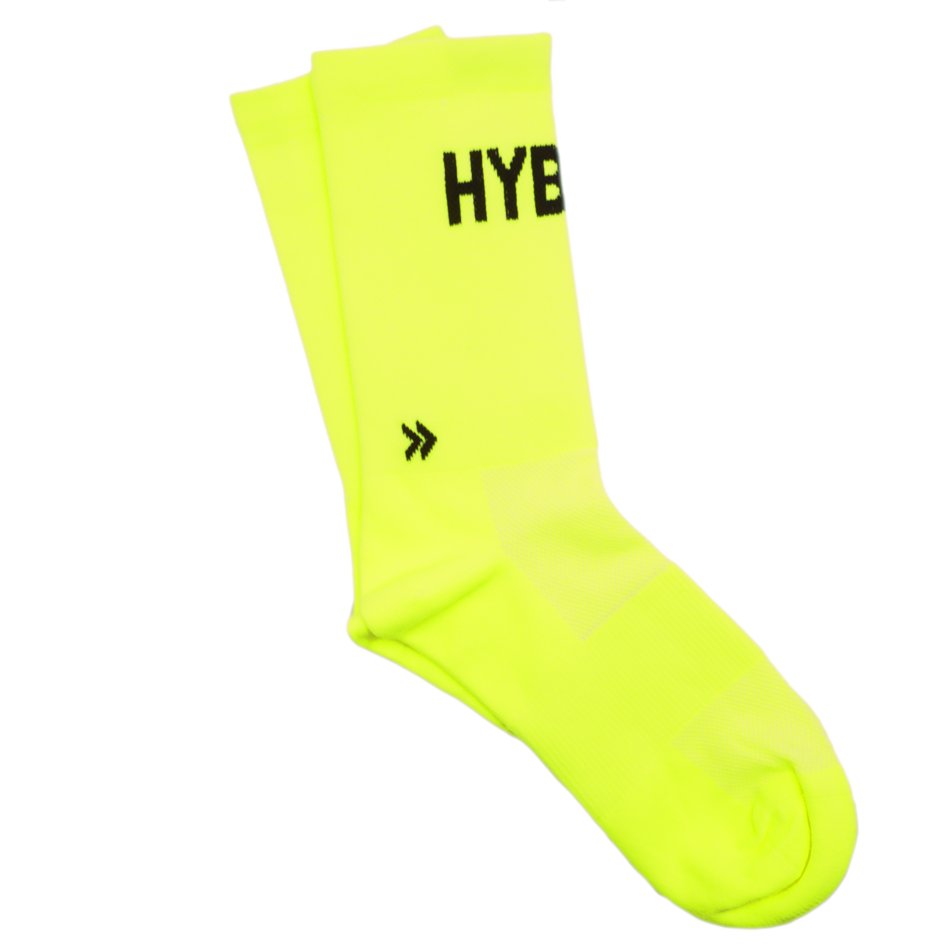 Neon Yellow Running Socks